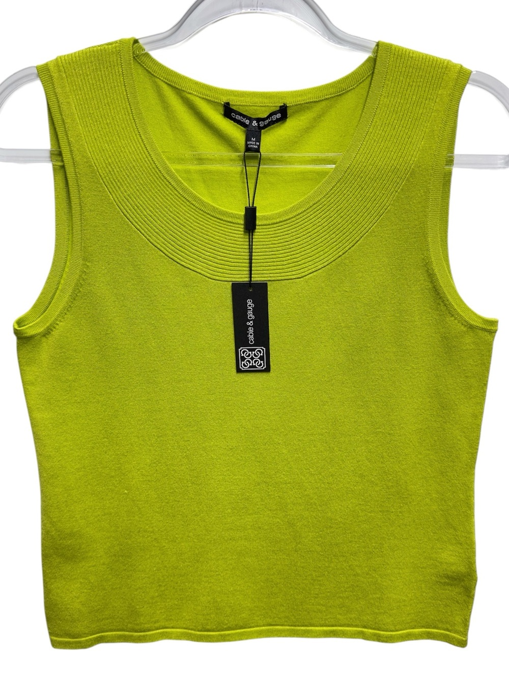 Rayon Silky Liquid Knit Top Tank Sweater Vest